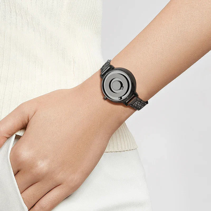 LuxeCraft Crystal Timepiece