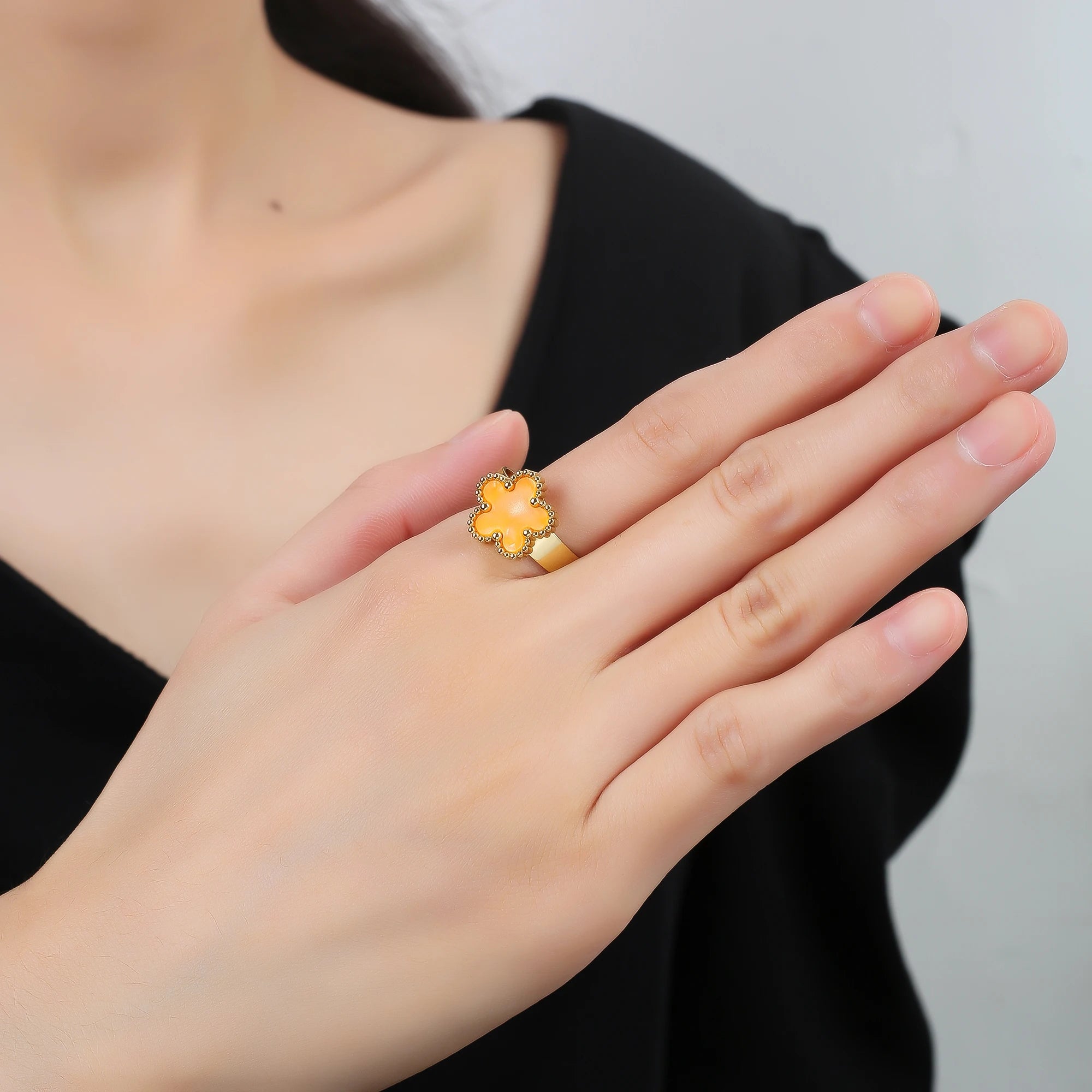 Eternal Bloom Open Ring