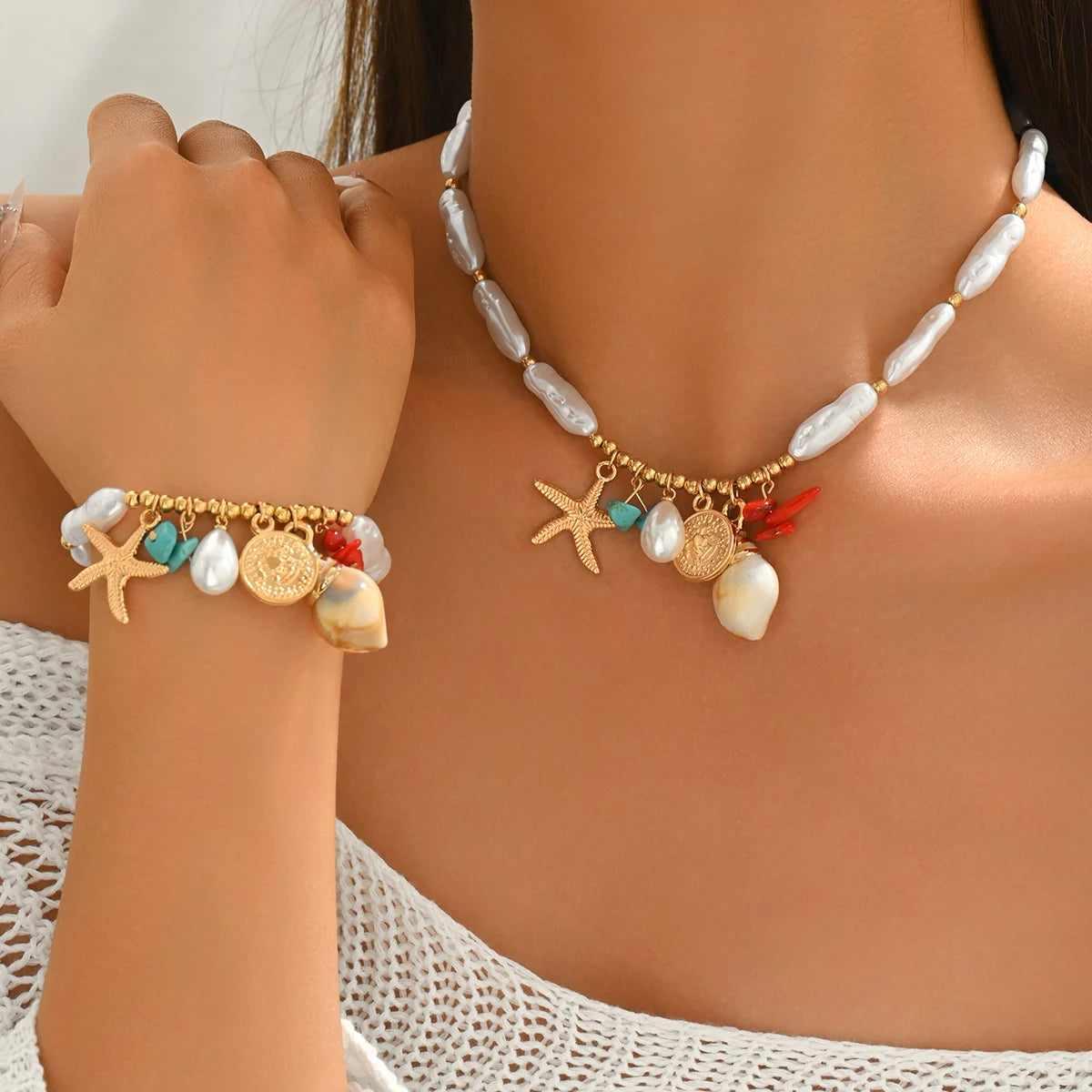 Ocean Whisper Pearl Set