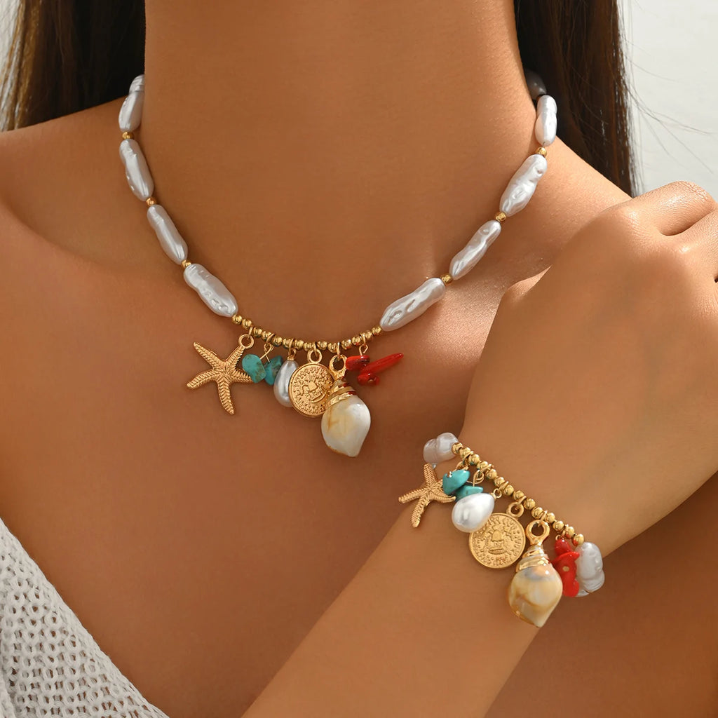 Ocean Whisper Pearl Set