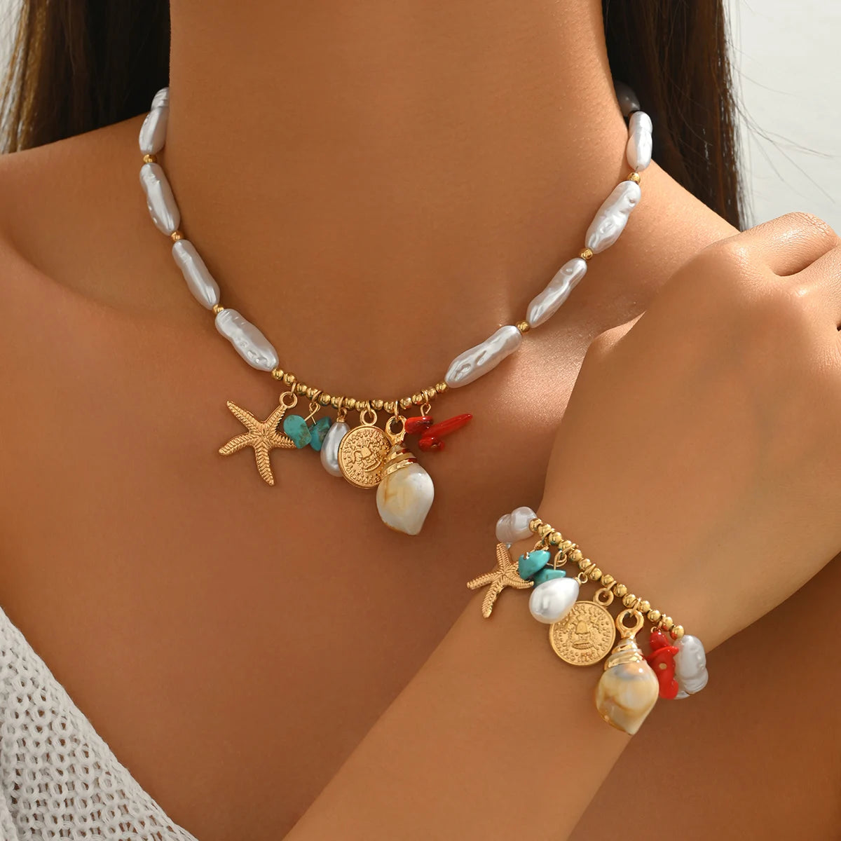 Ocean Whisper Pearl Set