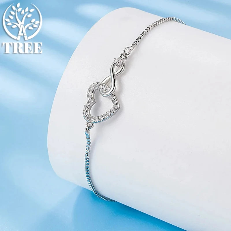 Infinity Heart Glow Bracelet