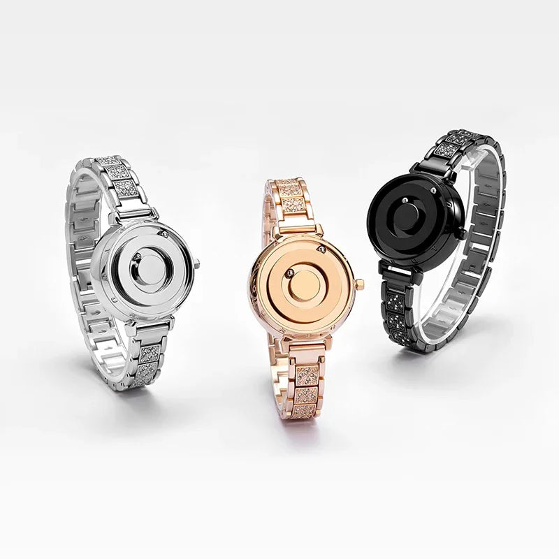 LuxeCraft Crystal Timepiece