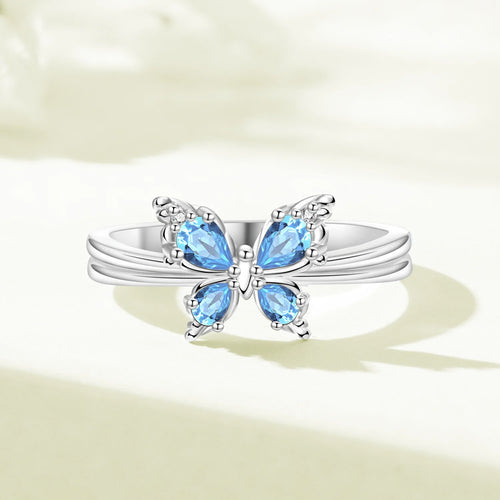 Delicate Butterfly Ring