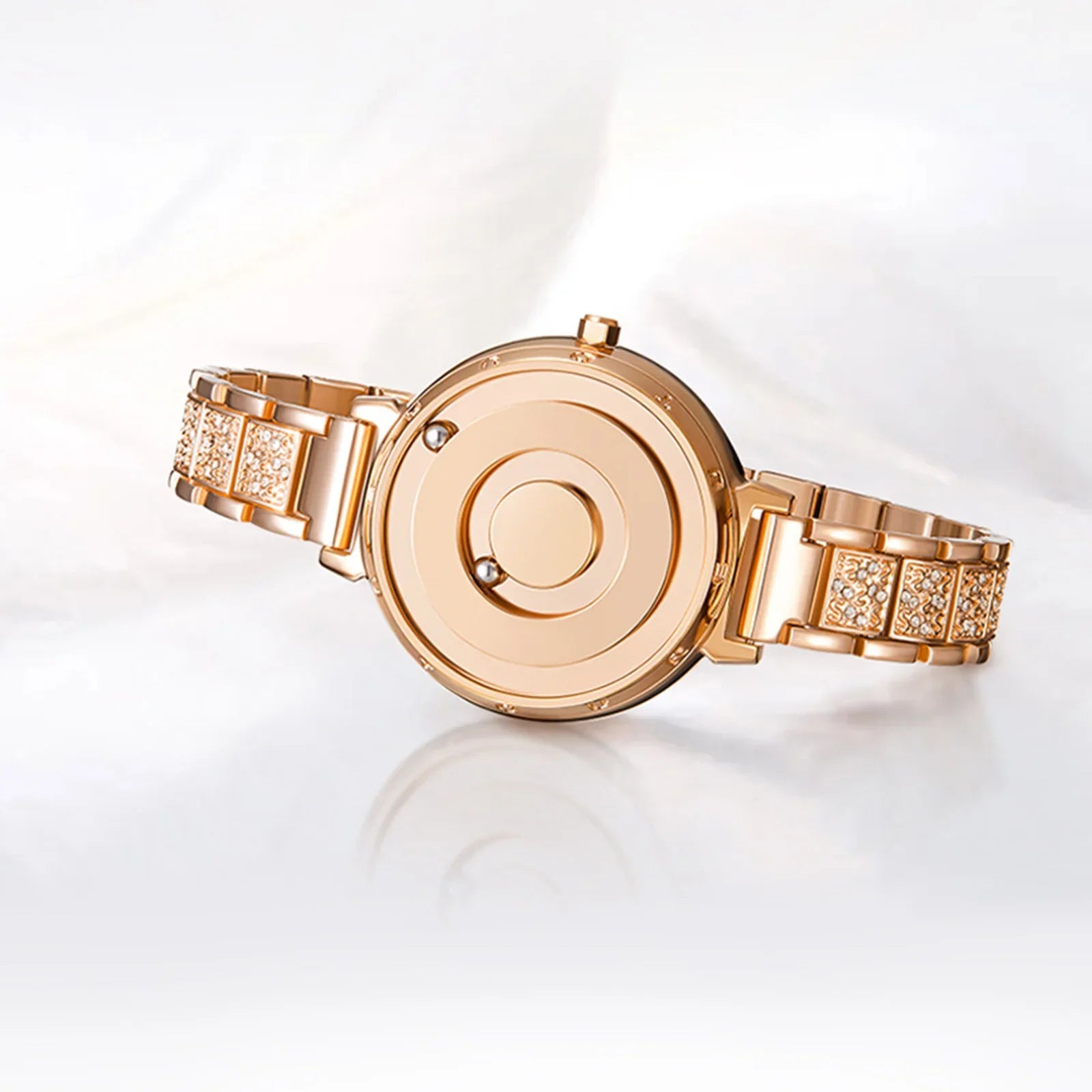 LuxeCraft Crystal Timepiece