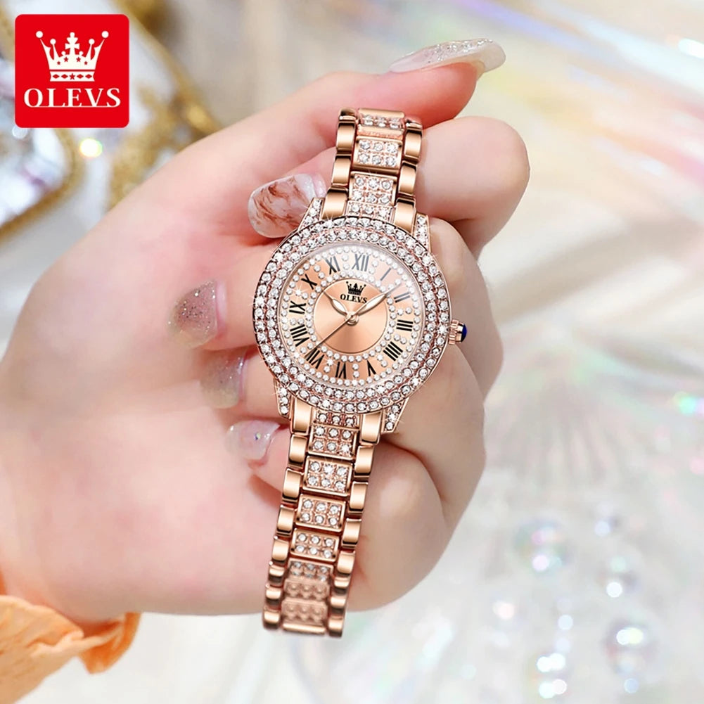 Celestia Diamond Dial Watch