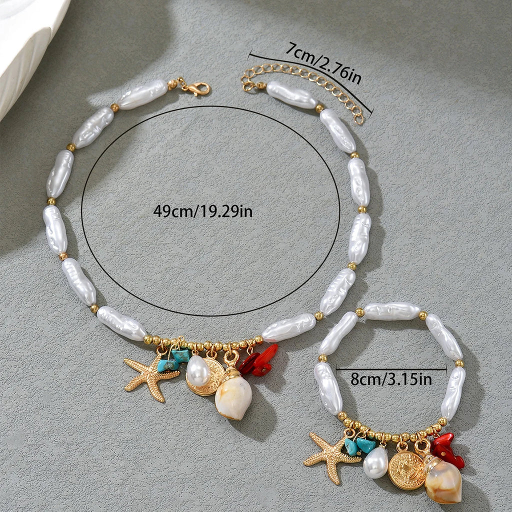 Ocean Whisper Pearl Set