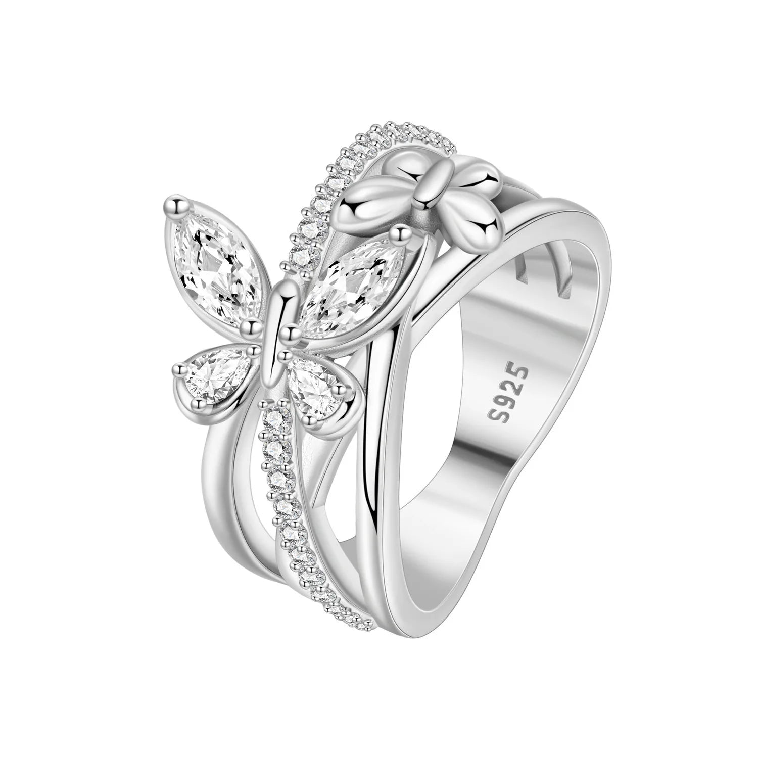 Delicate Butterfly Ring