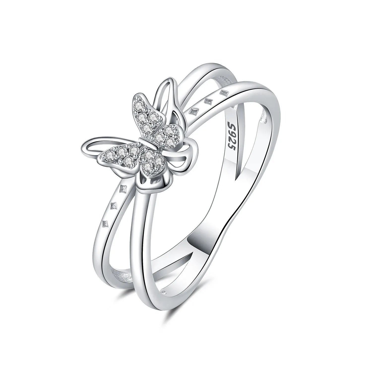 Delicate Butterfly Ring