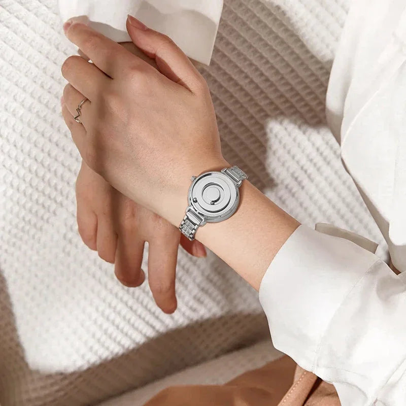 LuxeCraft Crystal Timepiece