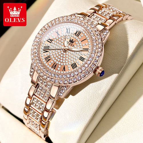 Celestia Diamond Dial Watch
