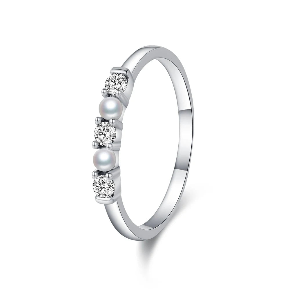 Veloura Pearl Crown Ring