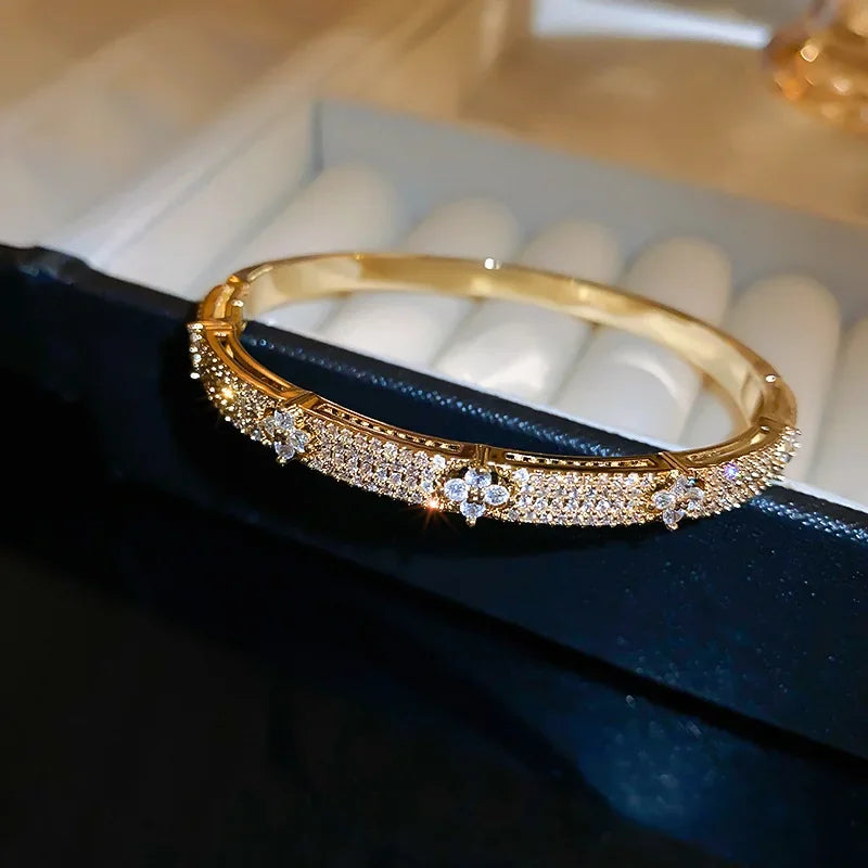 Eternal Shine Zircon Bangle
