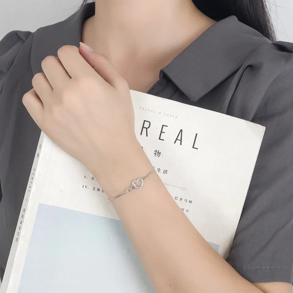 Infinity Heart Glow Bracelet