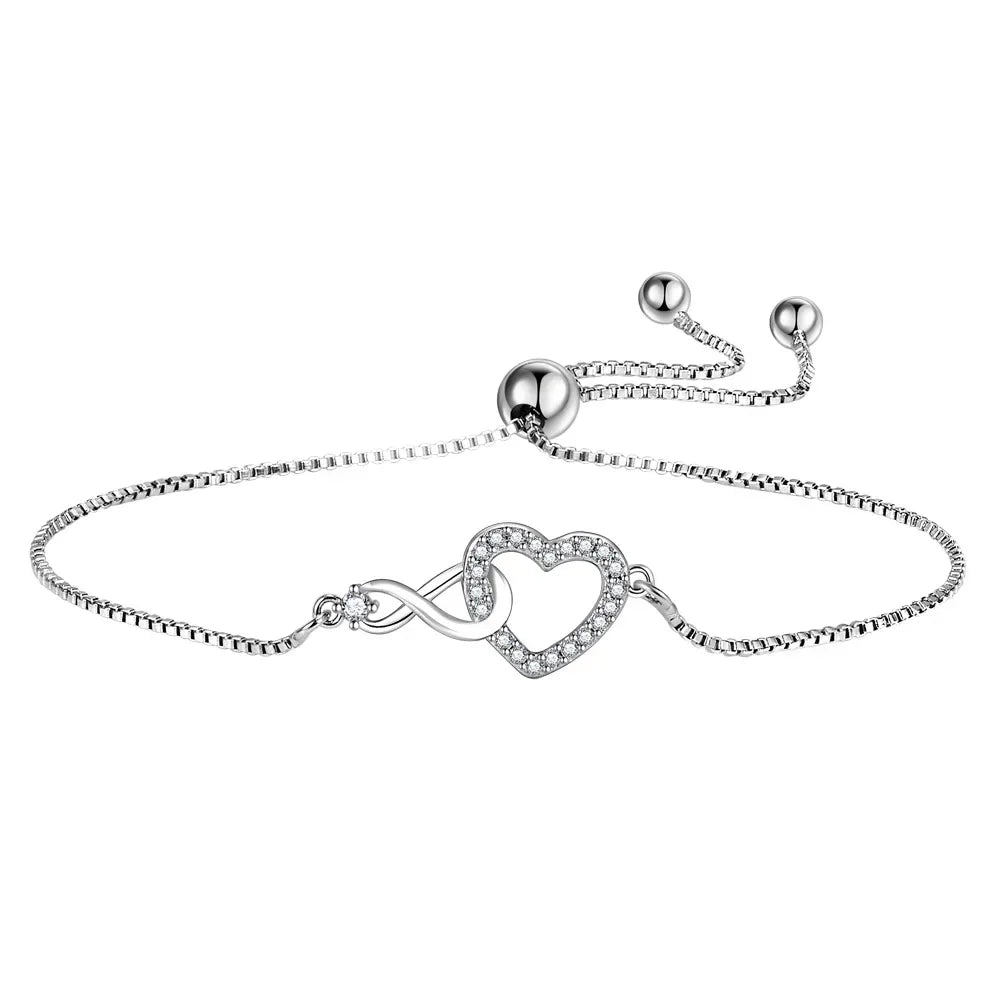 Infinity Heart Glow Bracelet