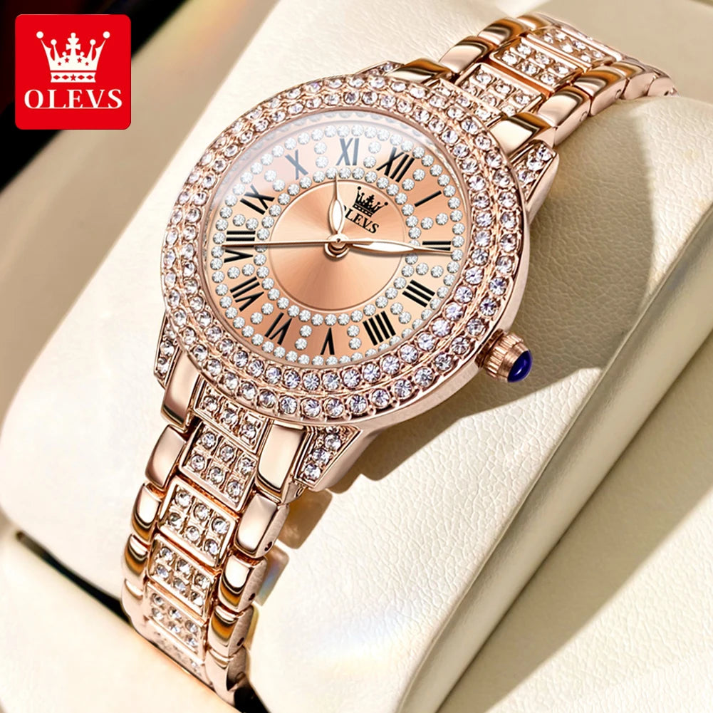 Celestia Diamond Dial Watch