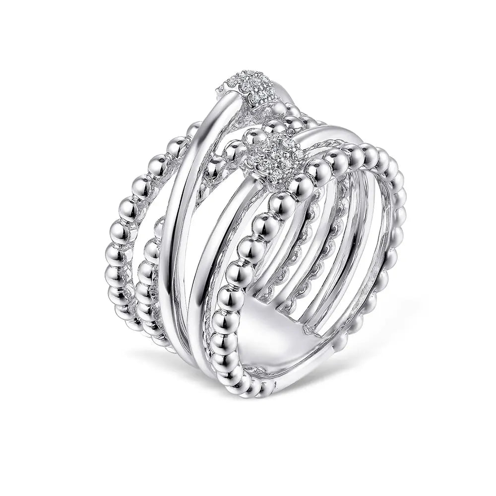 Veloura Pearl Crown Ring