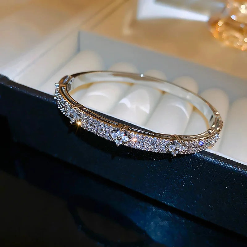 Eternal Shine Zircon Bangle