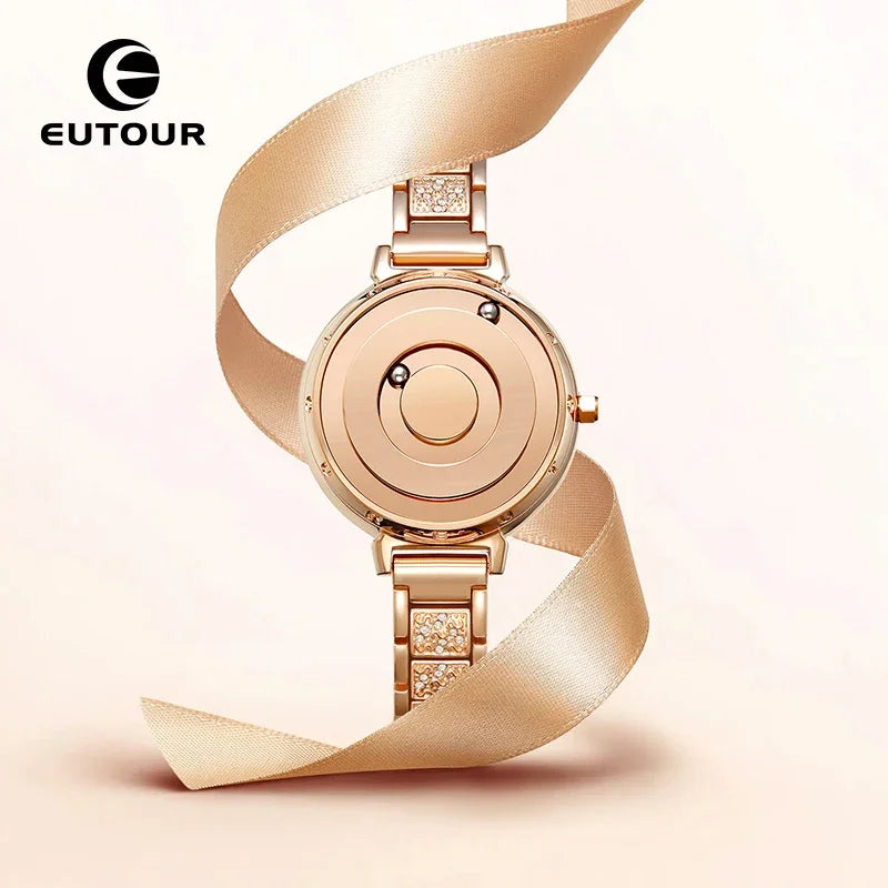 LuxeCraft Crystal Timepiece
